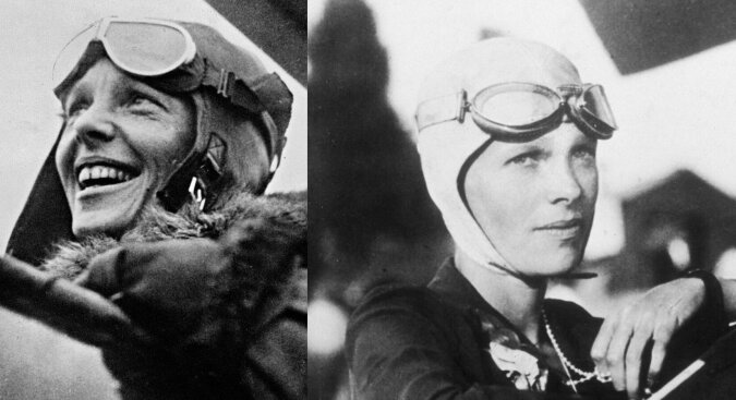 Amelia Earhart. Quelle: dailymail.co.uk