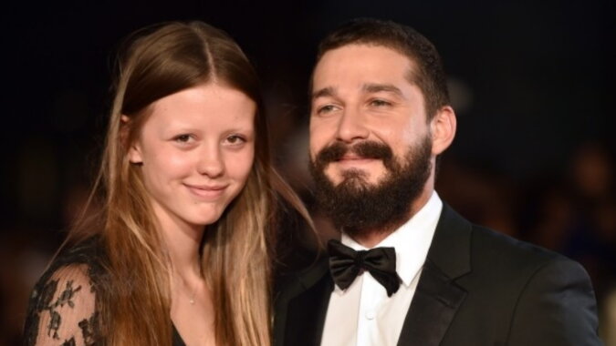 Shia LaBeouf mit seiner Ehefrau. Quelle: focus.com