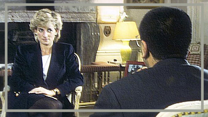Ein Interview mit Prinzessin Diana in der Sendung Panorama. Quelle: dailymail