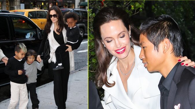 Söhne von Angelina Jolie. Quelle: dailymail.co.uk