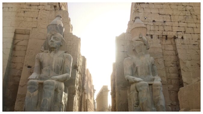 Die "Stadt der Sonne" im alten Ägypten.  Quelle:Ministry of Tourism and Antiquities