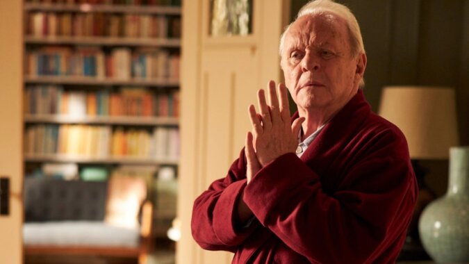Anthony Hopkins in dem Film "The Father". Quelle: Getty Images