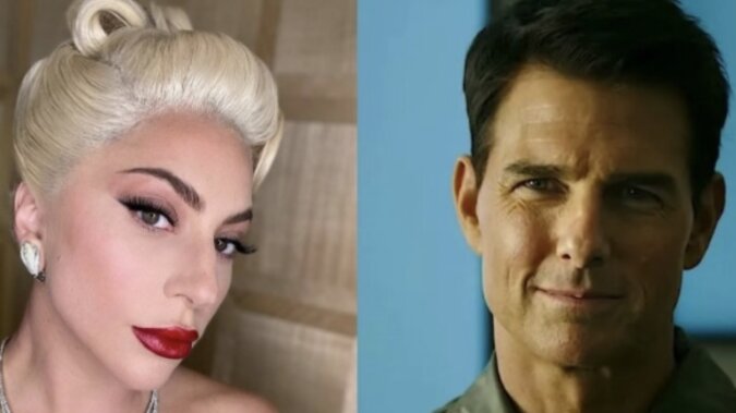 Lady Gaga und Tom Cruise. Quelle: www. hellomagazine.сom