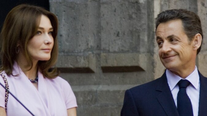 Carla Bruni und Nicolas Sarkozy heirateten 2008. Quelle: Getty Images