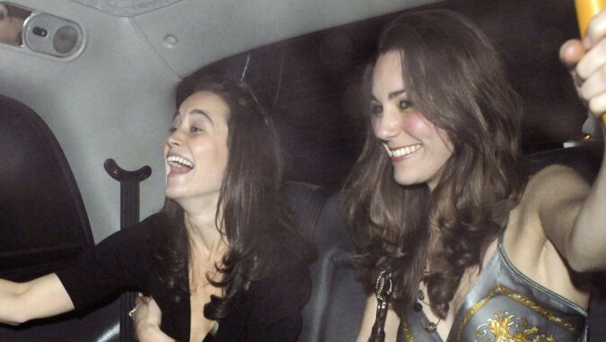 Kate Middleton auf einer Party mit Freunden. Quelle: Getty Images