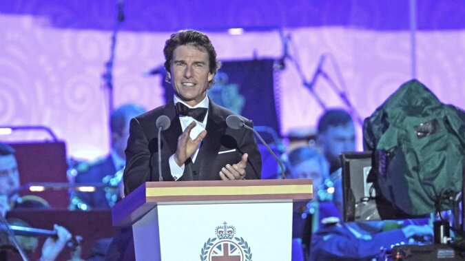 Tom Cruise bei Queen Elizabeths Platin-Jubiläum. Quelle: Getty Images