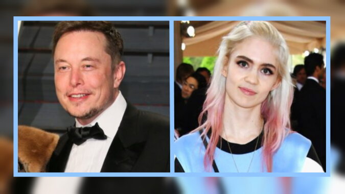 Die Sängerin Grimes und Elon Musk. Quelle: lemonade