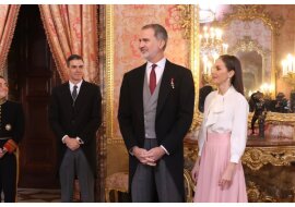 König Philip und Königin Letizia. Quelle:Twitter Casa de S.M. el Rey