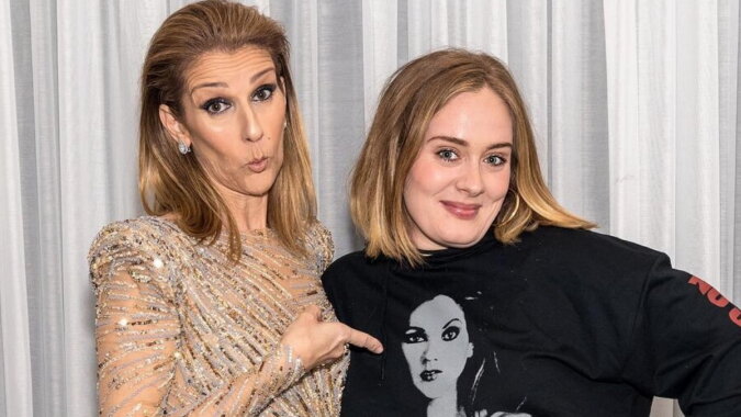 Die Sängerin Adele und Céline Dion. Quelle: esquire.com