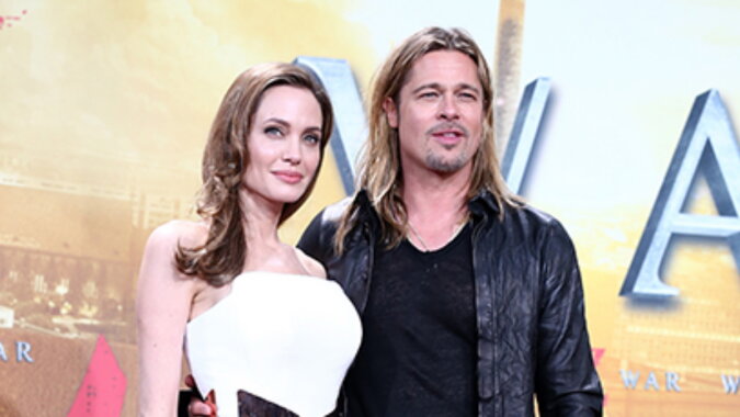 Angelina Jolie und Brad Pitt. Quelle: spletnik.com