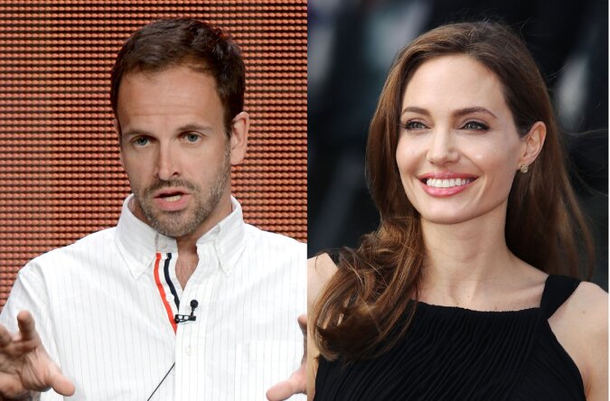 Angelina Jolie und Jonny Lee Miller. Quelle: dailymail.co.uk
