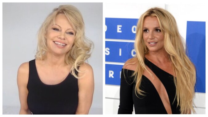 Pamela Anderson und Britney Spears. Quelle: focus.сom