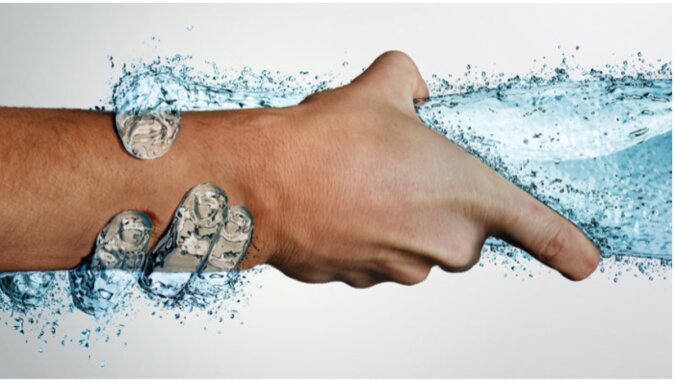Die Wirkung von Wasser auf den Körper. Quelle: pinterest.сom