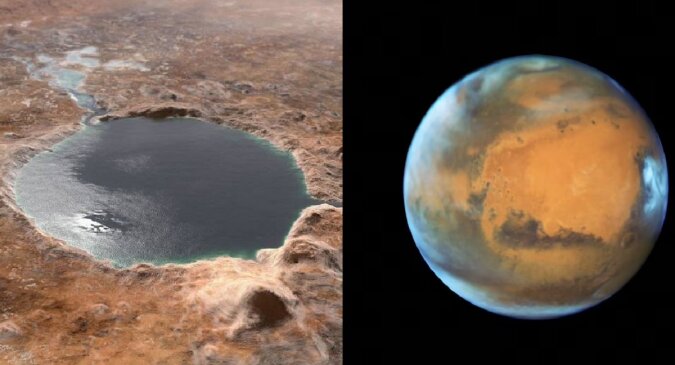 Der Mars. Quelle: dailymail.co.uk
