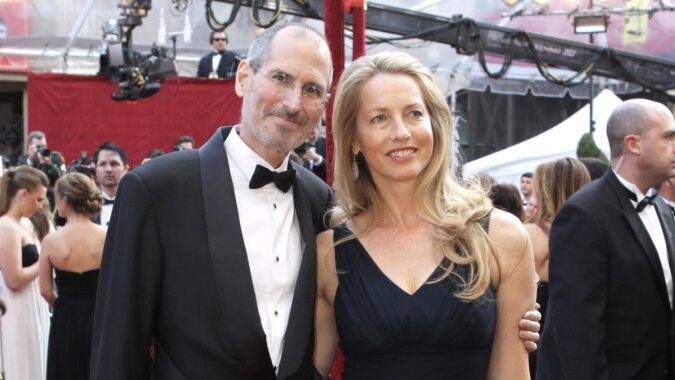 Steve Jobs und Lauren Powell Jobs. Quelle: Getty Images