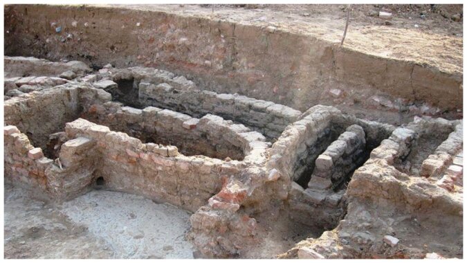 Überreste einer antiken griechischen Stadt bei Neapel. Quelle:Tioukov et al., Scientific Reports