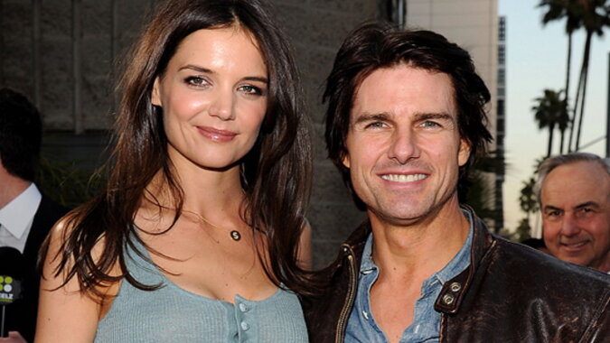 Katie Holmes und Tom Cruise. Quelle: laykni.com