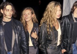 Kate Moss und Johnny Depp, zusammen von 1994 bis 1997. Quelle: www. focus.сom