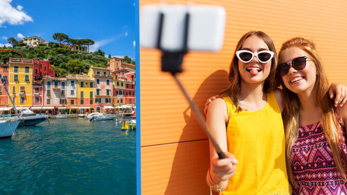 Keine Selfies mehr in Portofino. Quelle: detaly.com