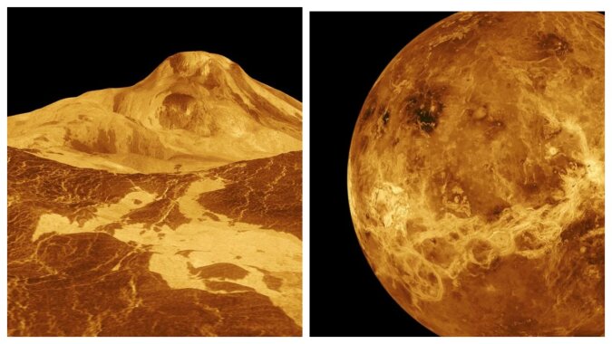 Die Oberflächen der Venus. Quelle:NASA