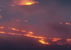Der Ausbruch des Vulkans Mauna Loa. Quelle: Screenshot YouTube
