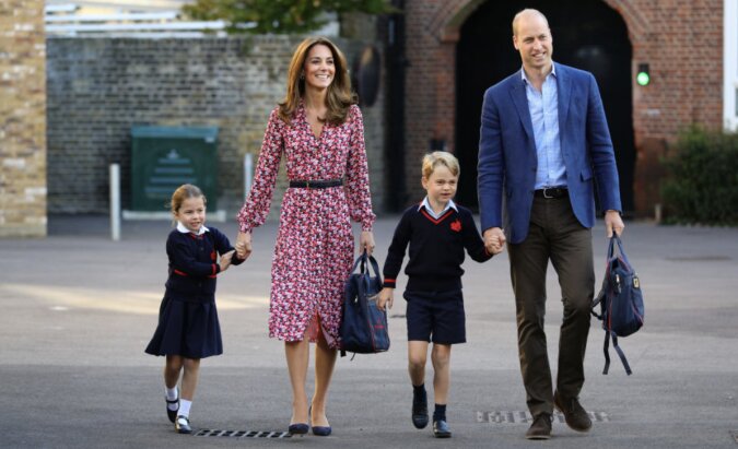 Kate Middleton und Prinz William mit Kindern. Quelle: Getty Images