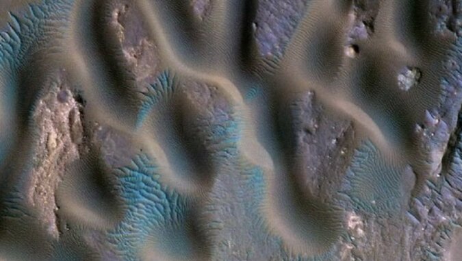 Raumsonde fängt Bilder von überraschenden Strukturen auf der Marsoberfläche ein. Quelle: NASA