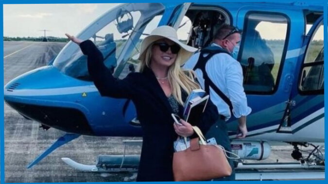 Die Reise von Britney Spears. Quelle: focus.com
