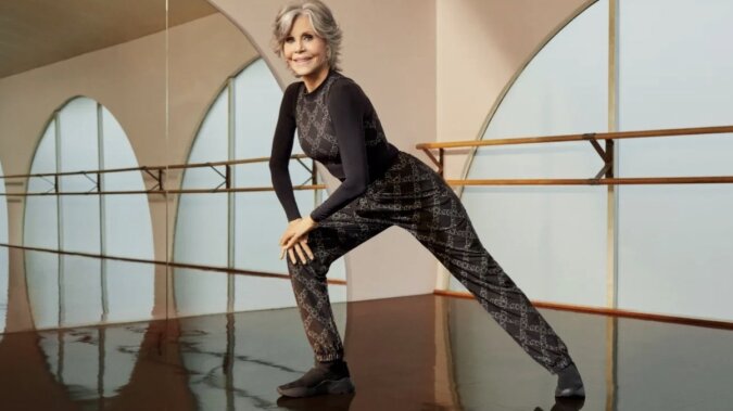 Jane Fonda in einer H&M-Werbekampagne. Quelle: H&M