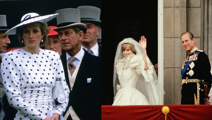 Prinzessin Diana und Prinz Philip. Quelle: dailymail.co.uk