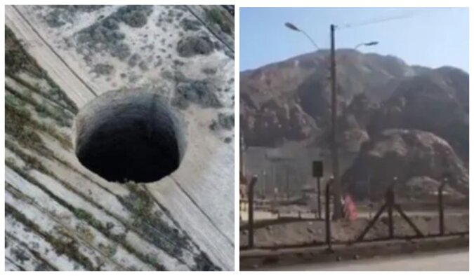 In der Wüste Chiles hat sich ein riesiges Loch gebildet. Quelle: ScienceAlert