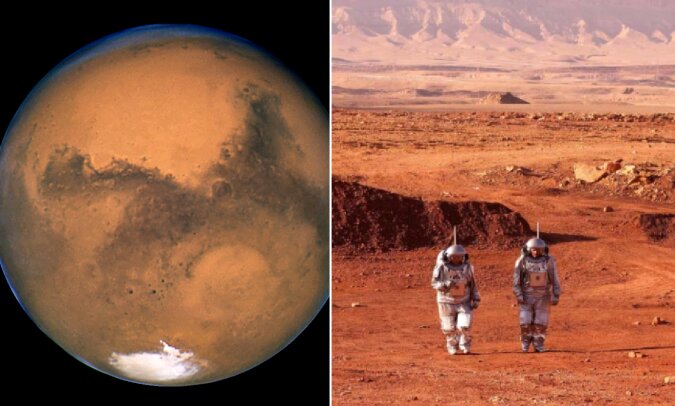 Der Mars. Quelle: dailymail.co.uk