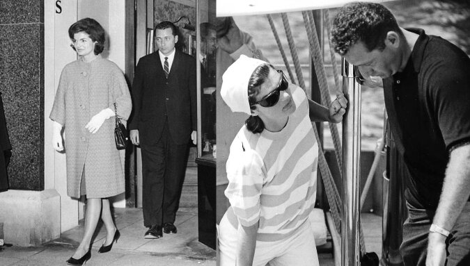 Jackie Kennedy und Clint Hill. Quelle: dailymail.co.uk