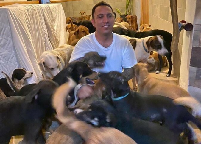 "Moderner Held": Ein Mann rettete 300 Haustiere vor einem Hurrikan
