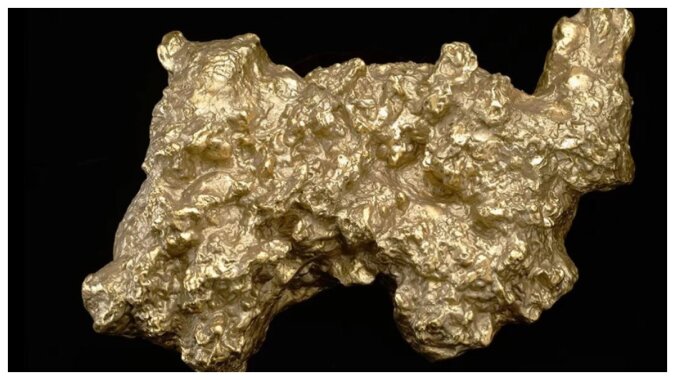 Ein großes Goldnugget. Quelle:Museums Victoria