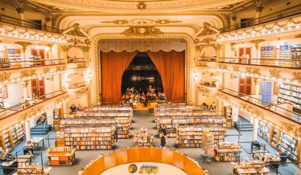Die schönste Buchhandlung der Welt: Sie sah wie ein Museum aus
