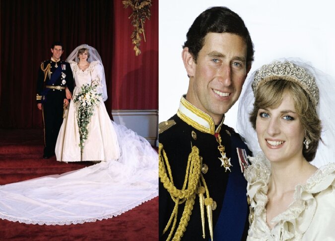 Hochzeit von Prinz Charles und Prinzessin Diana. Quelle: dailymail.co.uk
