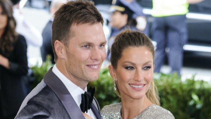 Gisele Bündchen und Tom Brady. Quelle: Getty Images
