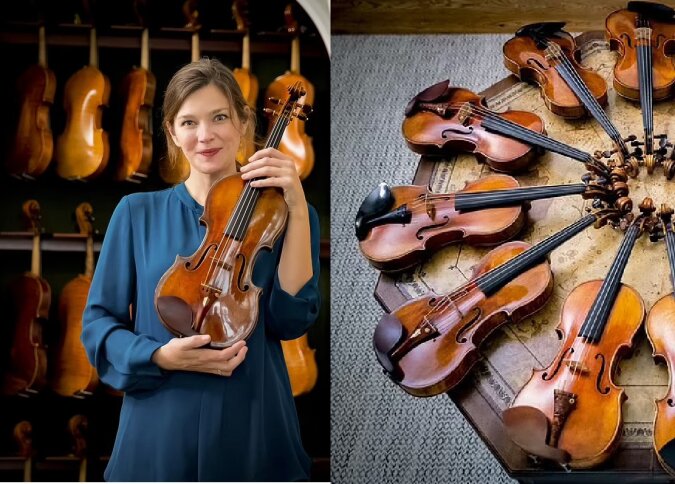 Stradivari-Geigen. Quelle: dailymail.co.uk