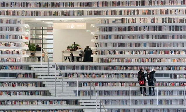 In China eröffnet man eine extraterrestrische Bibliothek mit 1,2 Millionen Büchern, Details