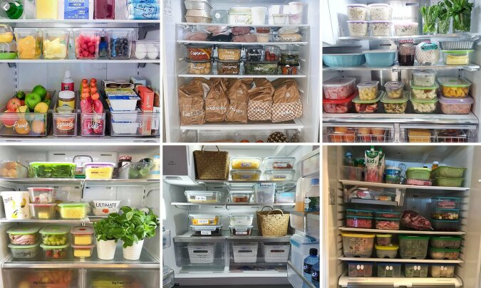 "Echter Perfektionismus": Eine Hausfrau enthüllt das Geheimnis, wie man einen Kühlschrank perfekt ordnen kann