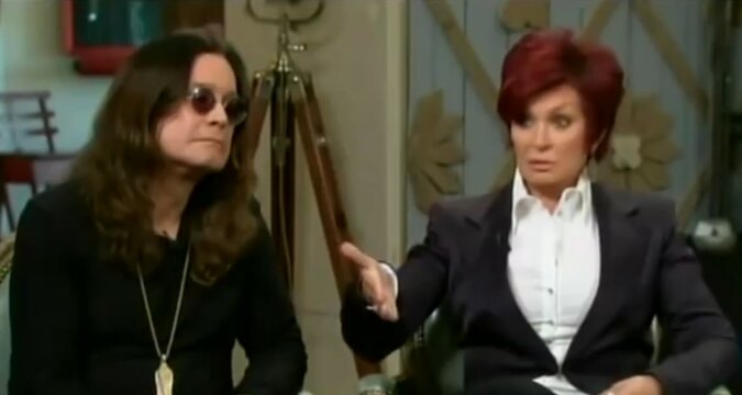 Ozzy Osbourne und Sharon Osbourne. Quelle: Screenshot YouTube