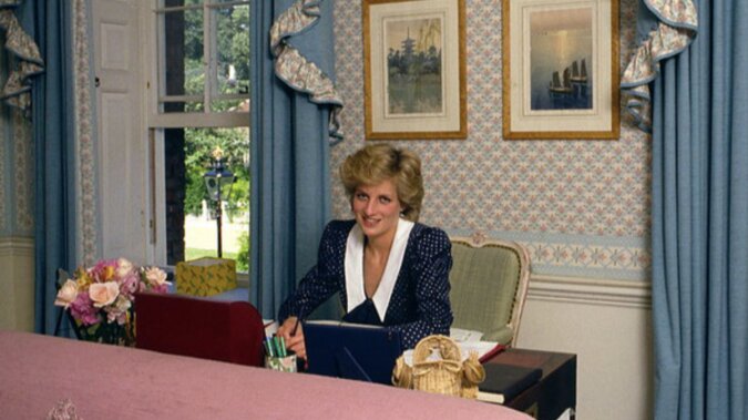 Prinzessin Diana im Kensington-Palast, 1985. Quelle: Getty Images
