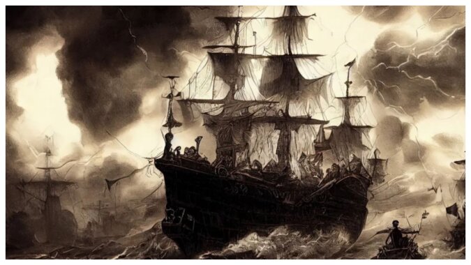 Geisterschiffe, über die es Legenden gibt. Quelle: Art fantasy/Shutterstock.com