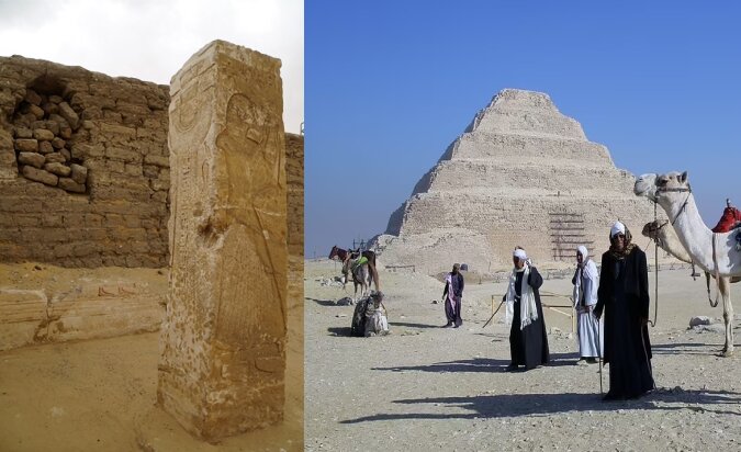 Saqqara. Quelle: dailymail.co.uk