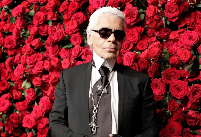 Karl Lagerfeld. Quelle: dailymail.co.uk