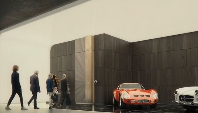 Der Eingang zu einem Elitebunker beginnt mit einer Luxusgarage. Quelle:Oppidum