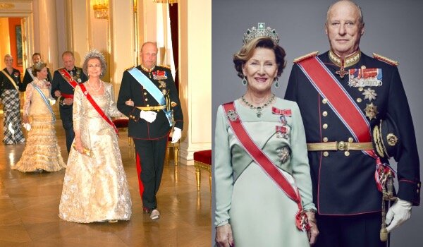 König und Königin von Norwegen. Quelle:focus.сom