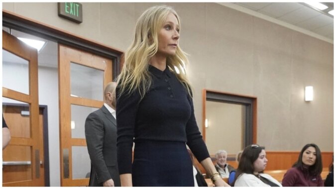 Gwyneth Paltrow im Gerichtssaal. Quelle: Getty Images