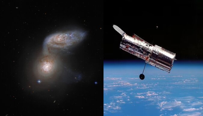 Foto des Hubble-Teleskops. Quelle: dailymail.co.uk
